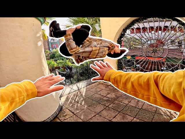 PARKOUR in a Theme Park - PHANTASIALAND