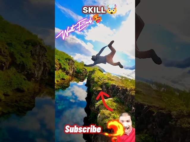 🤯BEST SKILL LEVEL💔Stunt on Skill🥵🧑‍🚒#shorts #viral #talent #laugh #unbelievable