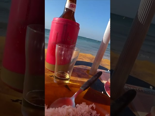 Eating Beach sand and Red Fish in Brazil 🇧🇷