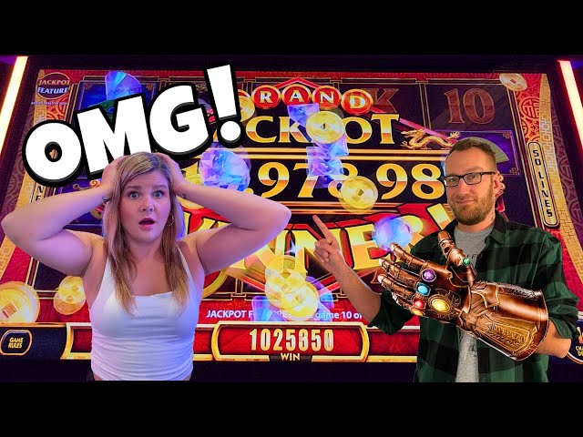 We Hit the GRAND JACKPOT! Our BIGGEST Slot Win of the Year!