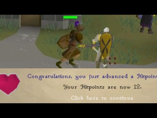 I got 12 Hitpoints on RUNESCAPE! And then this happened...