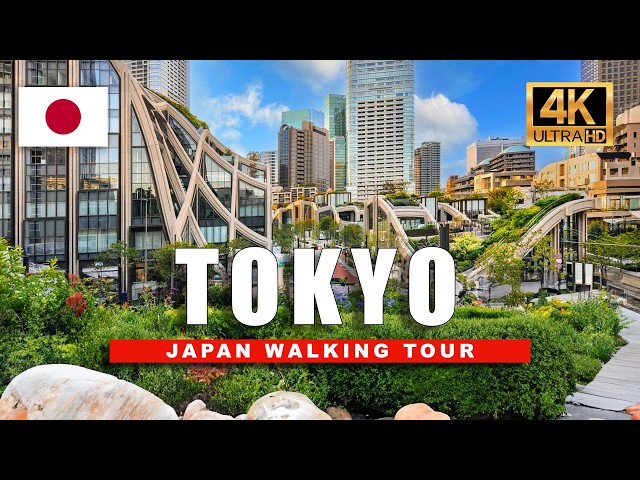 🇯🇵 Futuristic Tokyo Neighbourhoods  - Walk the Streets of Japan Azabudai & Roppongi Hills | 4K HDR