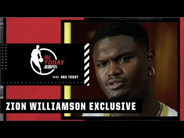 Malika Andrews’ 1-on-1 with Zion Williamson 🍿 | NBA Today