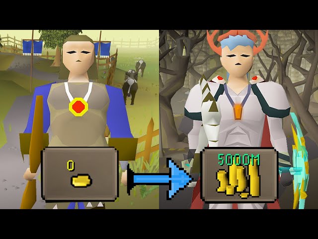 F2P to 5 Billion GP From Scratch on OSRS