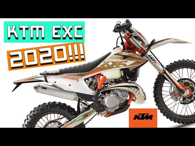 FIRST LOOK KTM EXC 2020 - ANTEPRIMA KTM EXC 2020