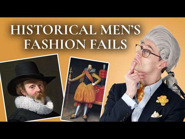 The WORST Men's Fashion Fails in History!