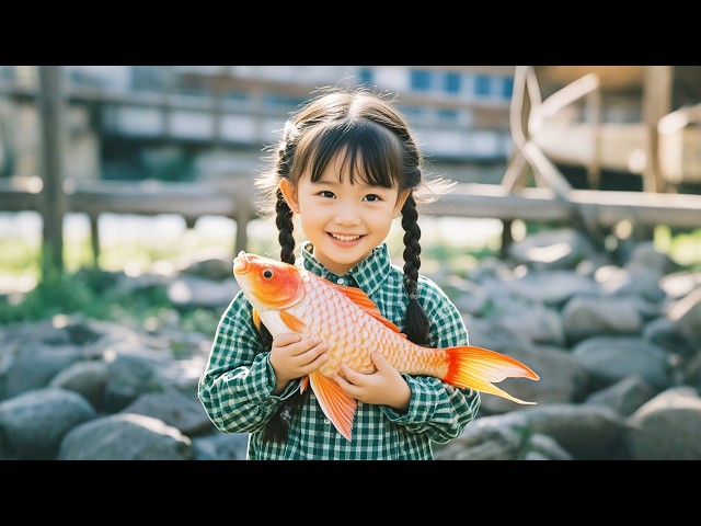 6-year-old cute baby is the chosen koi, and after being adopted, she brings whole family to wealth