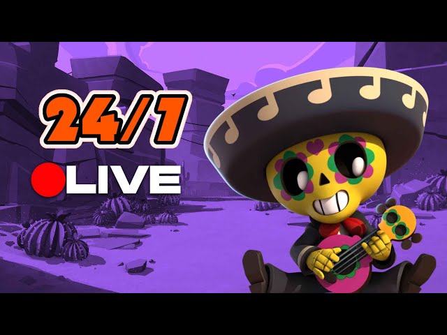 24/7 🔴 LIVE MINIGAMES + PUSHEN - BRAWL STARS DEUTSCH