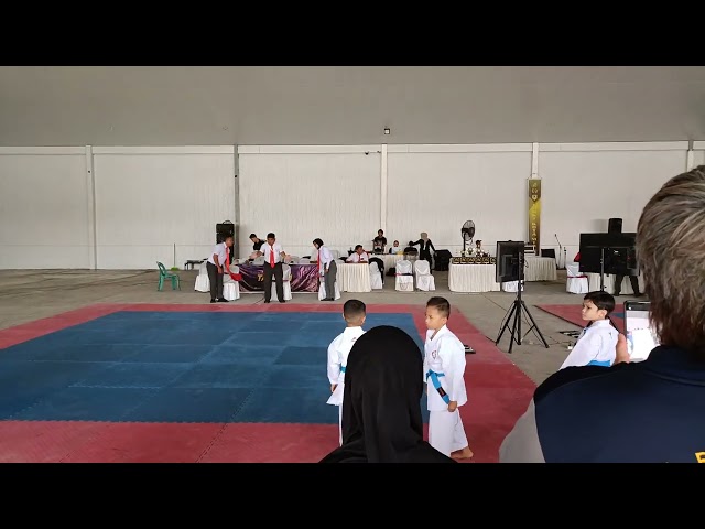 KATA festival Pinan Shodan by Alarick Soeroso Kejuaran FORKI Medan Manhattan Urban Market 2024 part1