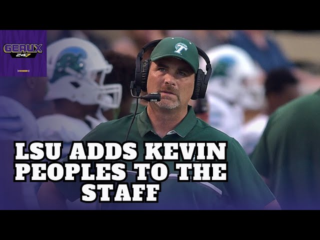 REACTION: LSU adds Kevin Peoples to the staff | LSU Tigers Football