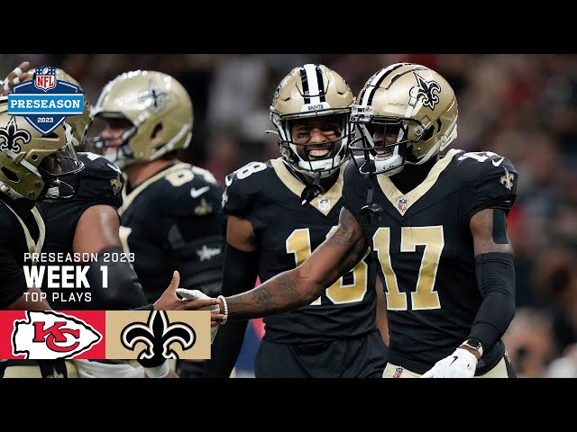 New Orleans Saints Highlights vs. Kansas City Chiefs | 2023 Preseason Week 1