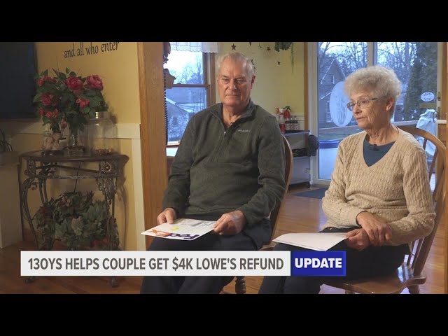 13 OYS helps Sparta couple get $4,000 refund from Lowe's