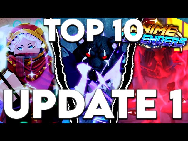 Top 10 Must Have Units In Anime Defenders Update 1!