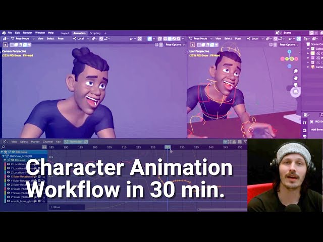 Character Animation in Blender