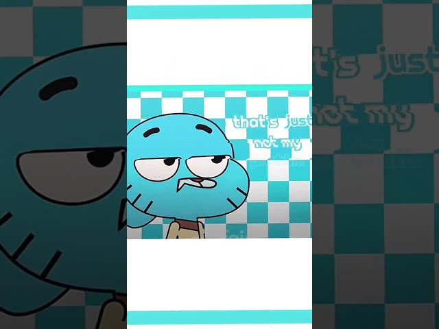 New Vs Anime Gumball "Not My Problem" Edit! #trending #gumballla #edit #shorts #anime #viral