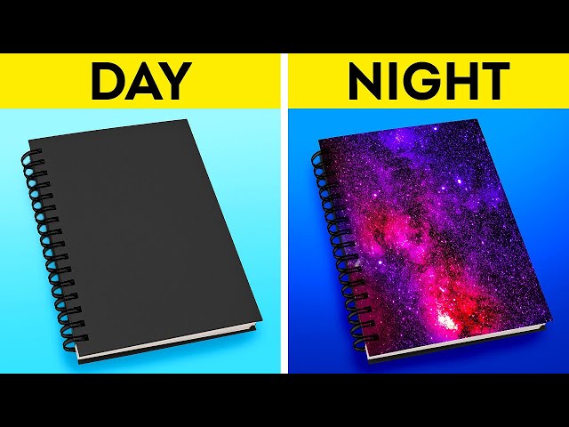 AWESOME ART HACKS & SCHOOL DIY IDEAS