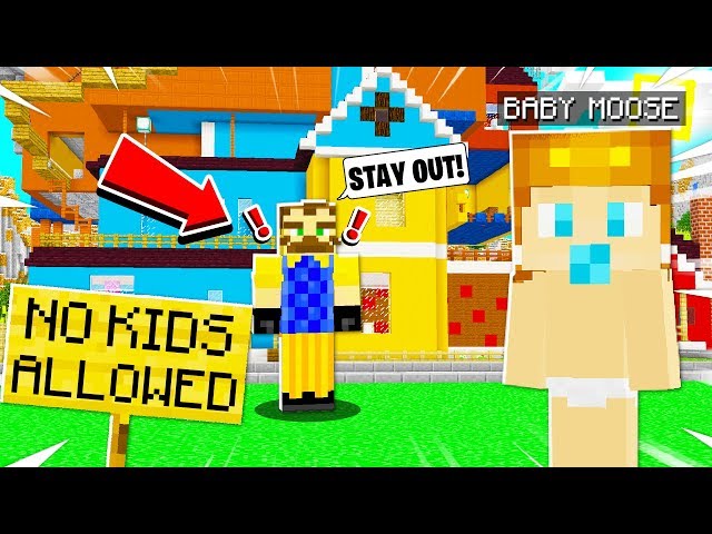 I EXPOSED the EVIL NEIGHBORS HOUSE in MINECRAFT!