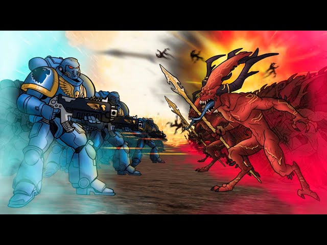 10,000 Space Marines Vs 1,000,000 Xenos!!! | Ultimate Epic Battle Simulator HD