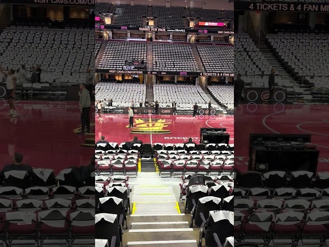 What do you think of the Cavs' NBA Cup court?