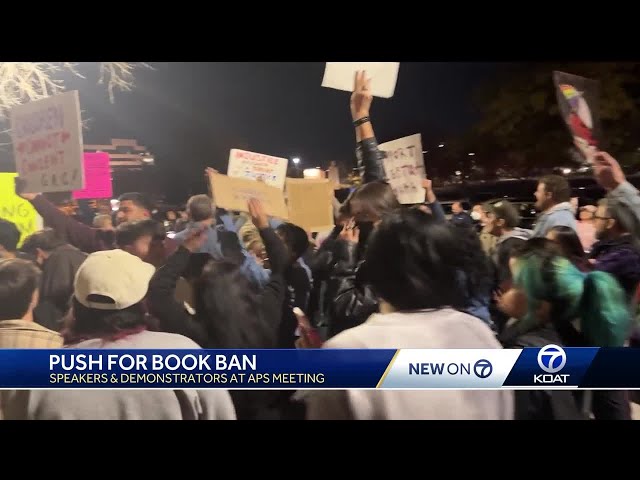 Contentious APS School Board meeting draws hundreds of protestors