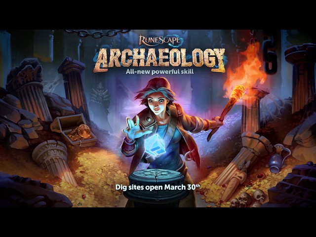 Archaeology Launch Trailer - RuneScape's new skill is here!