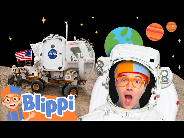 Blippi Explores NASA Space Vehicles! | Learn STEM with Blippi | Educational Videos for Kids