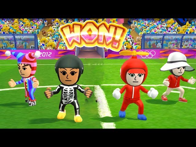 Mario & Sonic At The London 2012 Olympic Games Football #154 All Mii