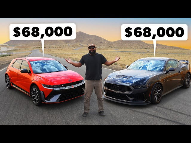 Hyundai Ionic 5 N vs Mustang Dark Horse