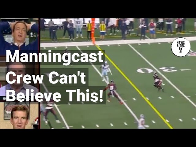 Manningcast Crew Stunned by Rush's Interception