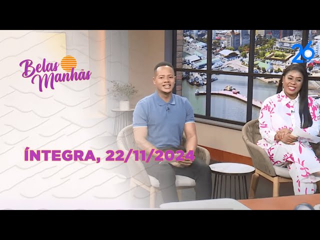 Assista na íntegra o Belas Manhãs  22/11/2024