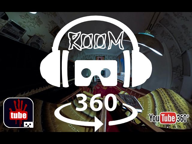 ROOM 360VR 5K paranormal horror - ambisonic spatial audio | HORROR | Halloween | Trick-or-treating