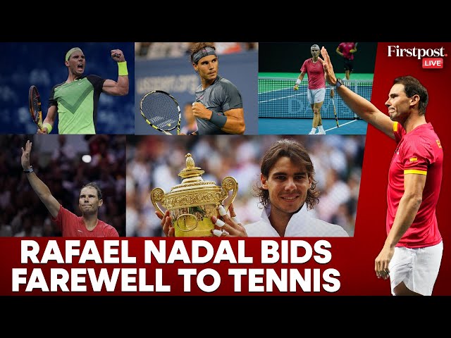 LIVE: Legendary Tennis Player Rafael Nadal Bids Farewell After Loosing Spain's Davis Cup