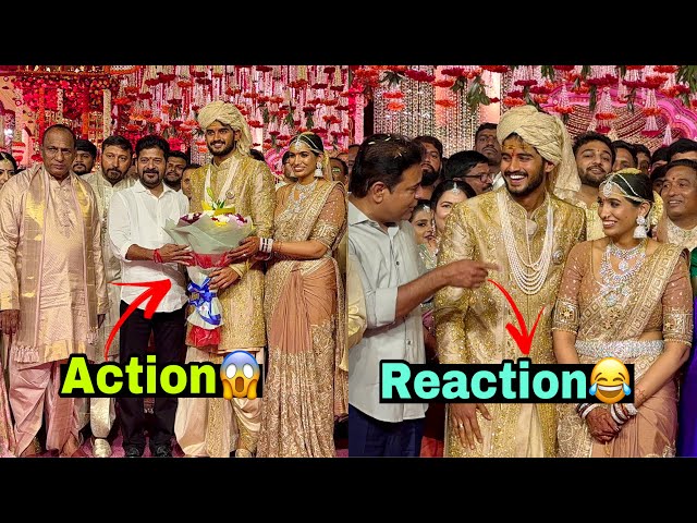 CM Revanth Reddy, KTR Attended Malla Reddy Grand Daughter Marriage | Marri Rajashekar Reddy #viral