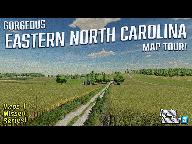 A BEAUTY OF A  MAP THAT I ORIGINALLY MISSED ON FARMING SIMULATOR 22!