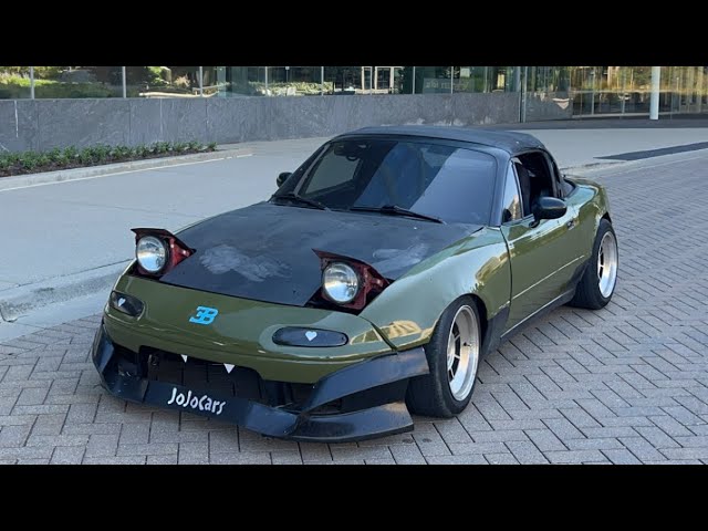 Installing new bumper on my miata, and finishing up the wrap