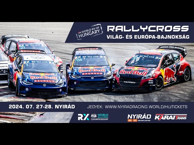 World RX of Hungary Nyirad 2024.07.28 RX1 final round 4 rallycross