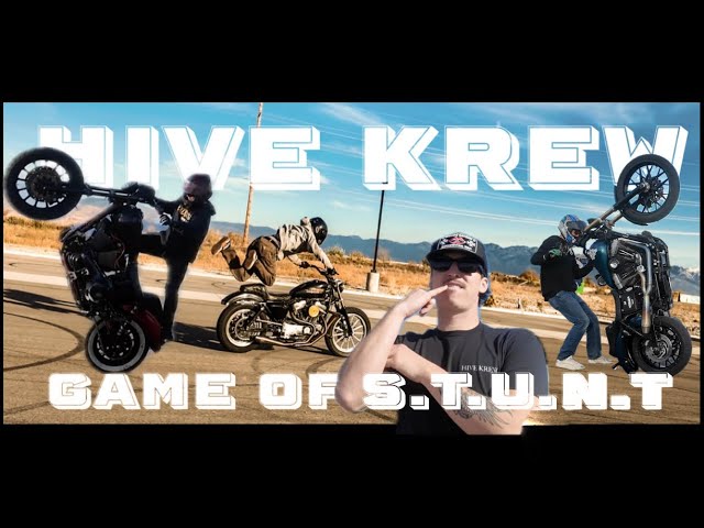 Harley Davidson game of S.T.U.N.T presented by Hive Krew