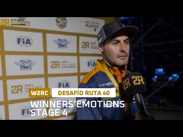 Winners' Emotions - Stage 4 - Desafío Ruta 40 - #W2RC