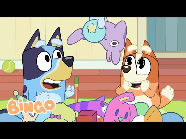 Bingo's Favourite Toys 🧸 🧡 | Sister Playtime with Bingo and Bluey | Bingo - Official Channel