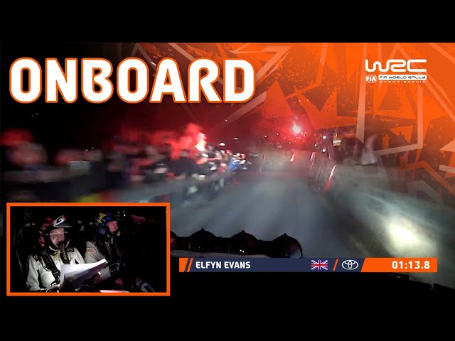 FULL ONBOARD - SS2 Evans/Martin | WRC Rallye Monte-Carlo 2024