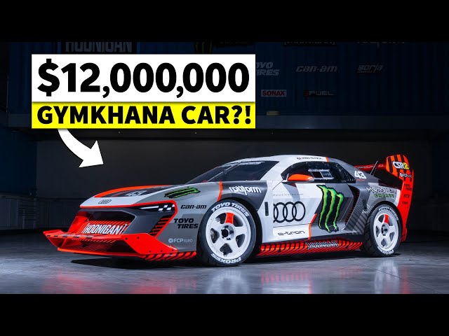 Ken Block’s Audi S1 Hoonitron - The Details of the Electrikhana Gymkhana Machine