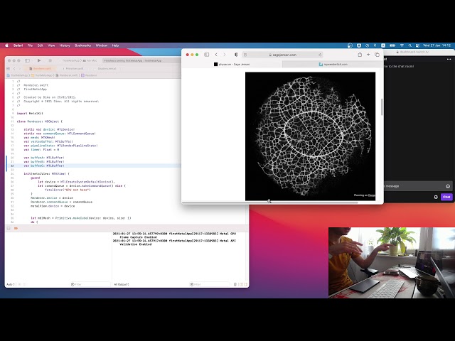 Compute Shaders on Metal - Physarum: Part 1