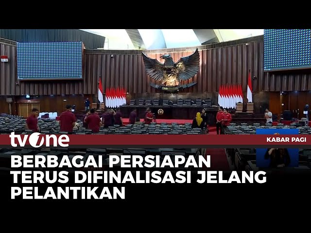 Berbagai Persiapan Jelang Pelantikan Prabowo-Gibran | Kabar Pagi tvOne