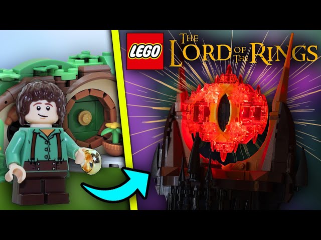 Building EVERY Lord of the Rings MOVIE in LEGO...