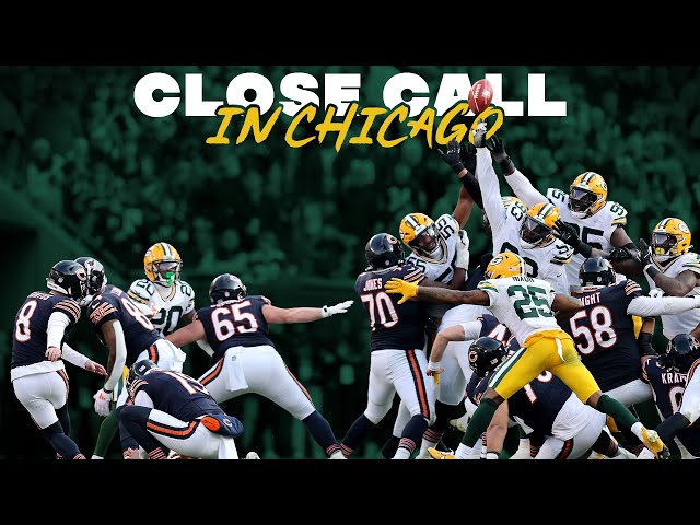 Packers Block FG for a Miracle Win vs Bears