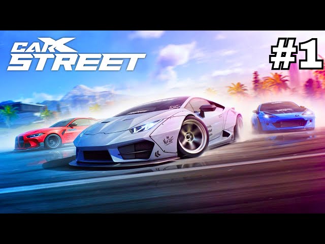 CarX Street PC - Let's Play Part 1: A New Open World Racing Game