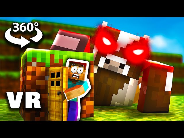 VR 360° SMALLEST MINECRAFT WORLD (Minecraft Animation)