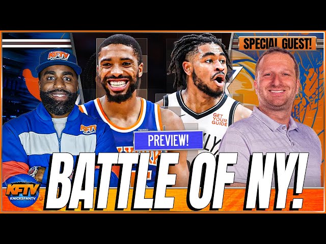 Knicks vs Nets Battle Of NY Preview w/ Evan Roberts