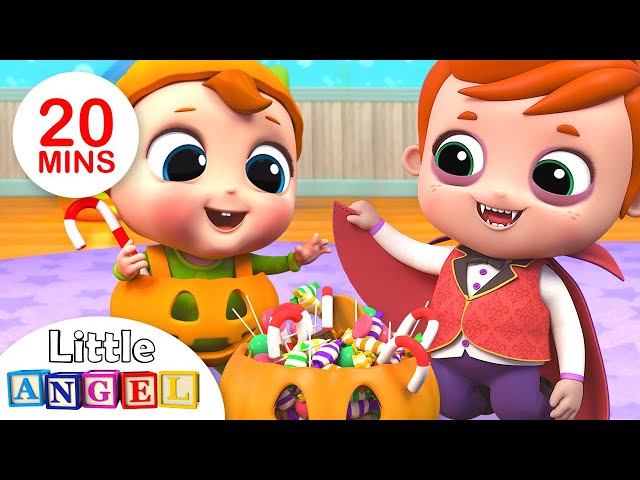 This is the Way We Trick or Treat | Halloween Special | Kids Songs by Little Angel