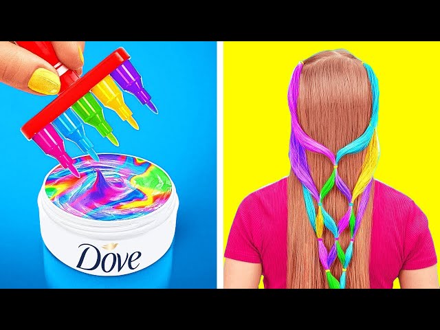 COOL HAIRSTYLES AND BEAUTY TIPS | Amazing Beauty Hacks and Makeovers by 123 GO! Series